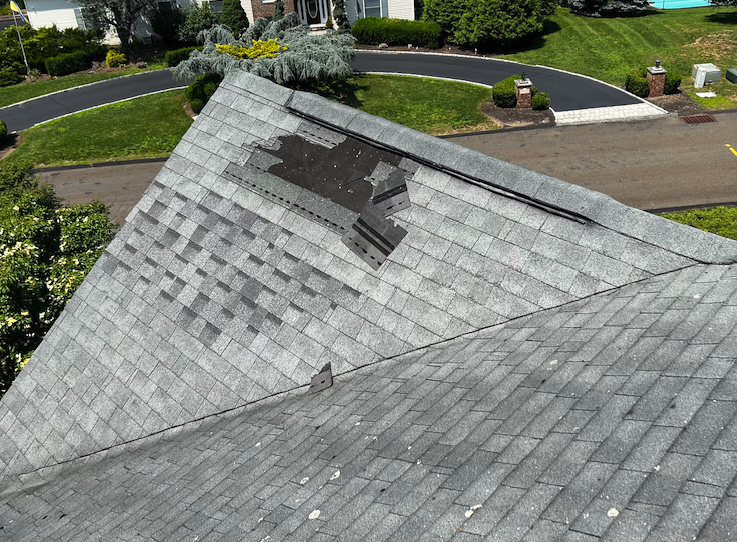 Roof installation by Gikas Roofing in Blauvelt