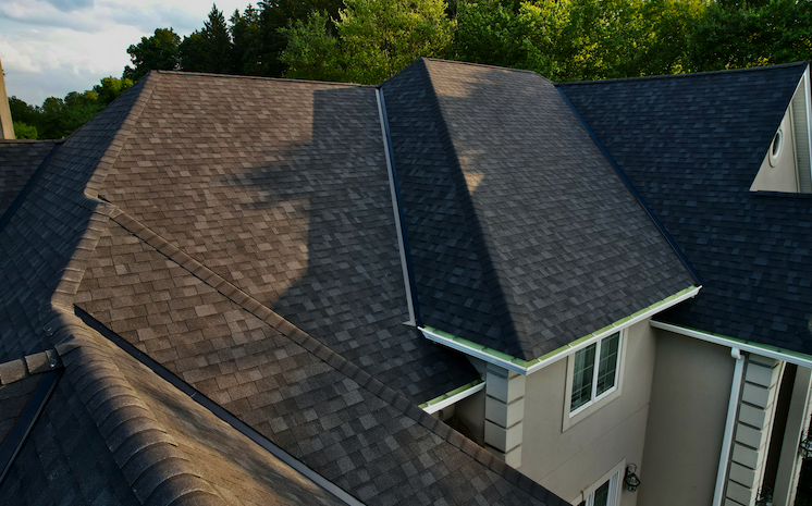 Roofing project in Nanuet, NY.