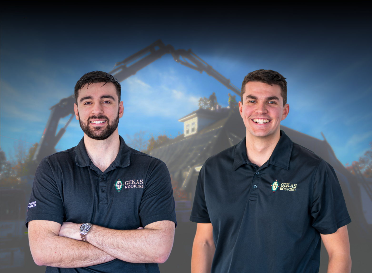 Paul Mihalis & Riley Topper — Gikas Roofing