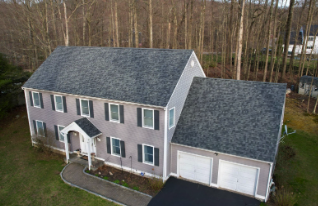 Roofing project in Chappaqua, NY by Gikas Roofing.