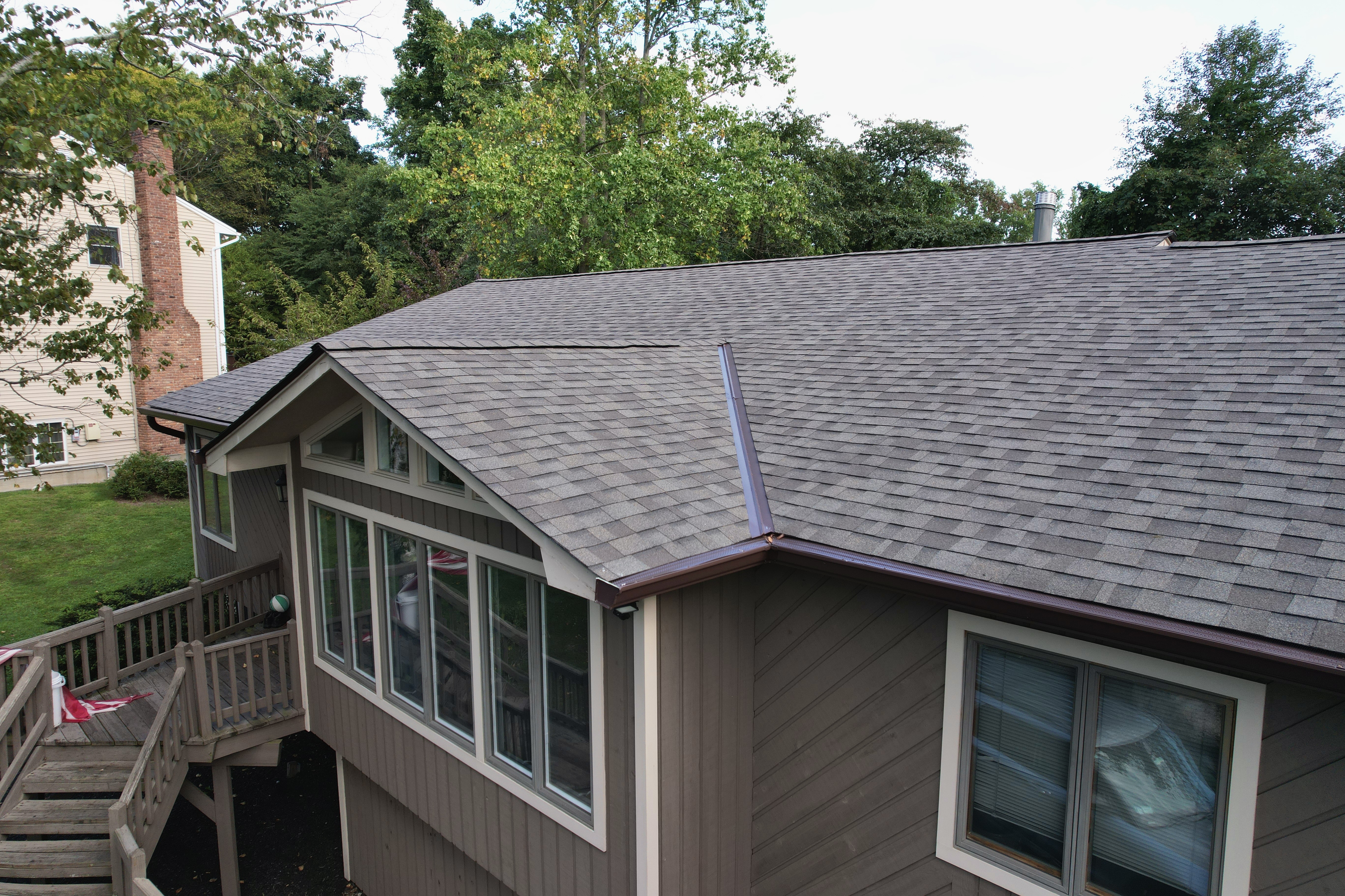 Shingle Roofer install in Northvale, NJ.