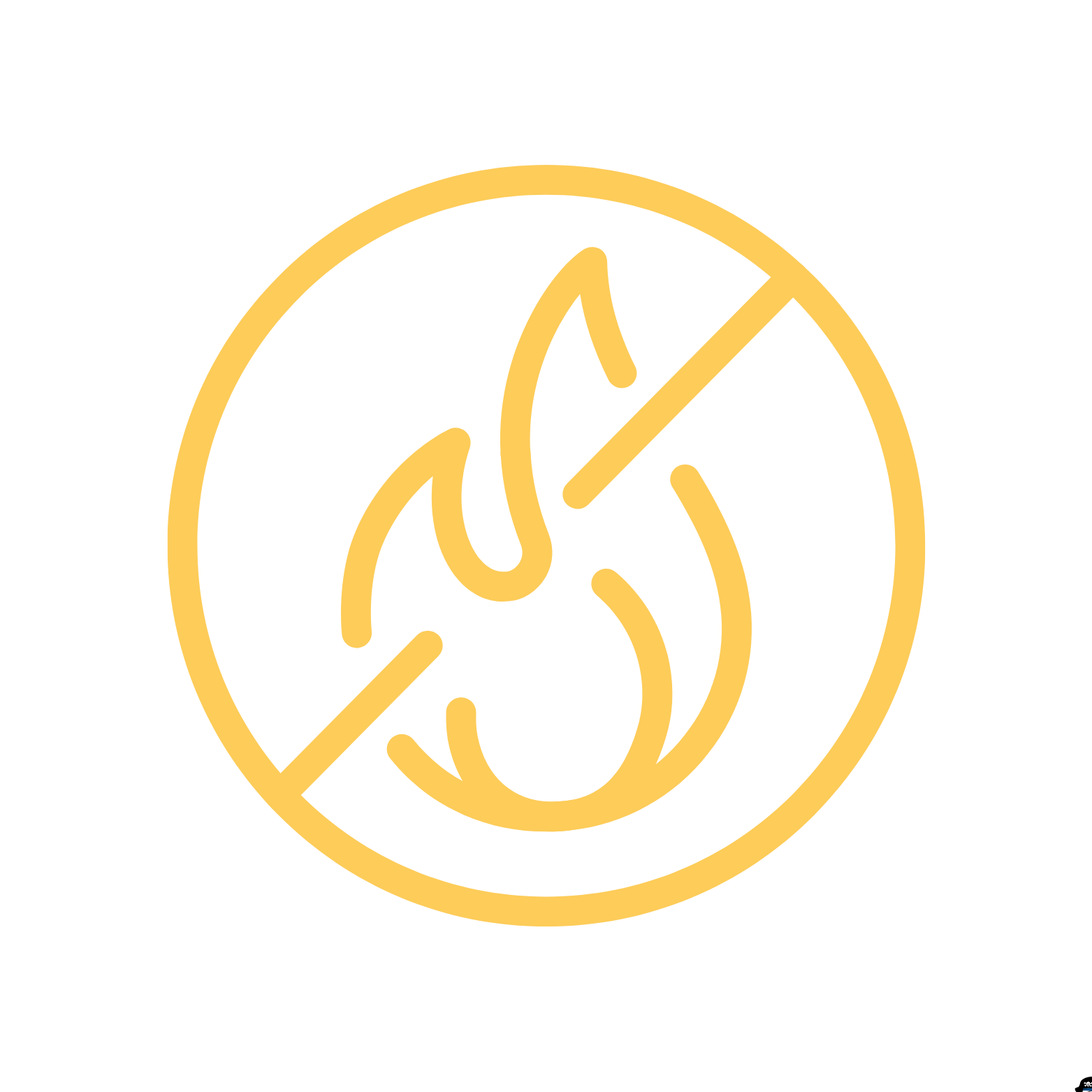 Fire Rating and Impact Resistance Icon