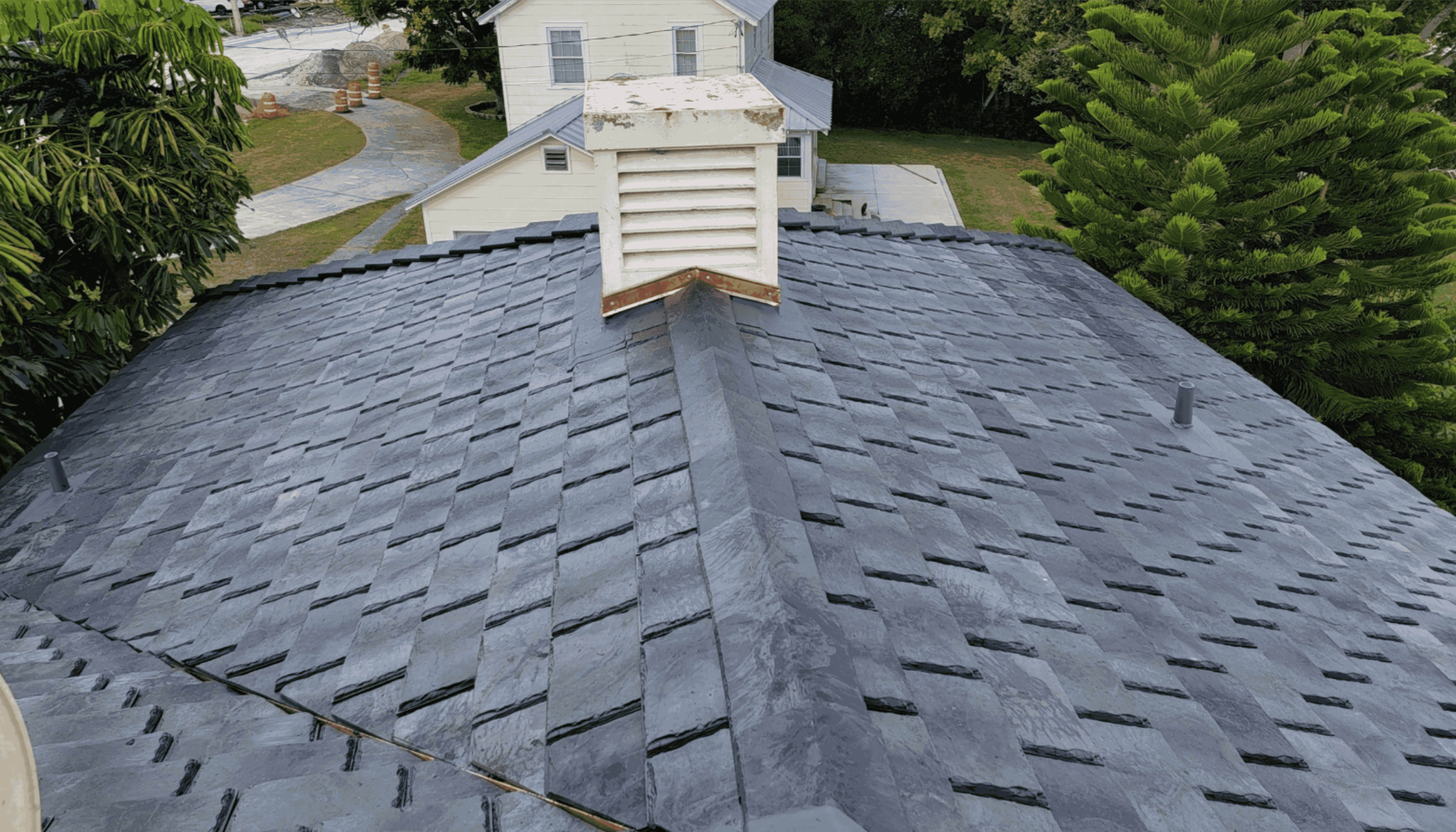 Brava synthetic slate roofing