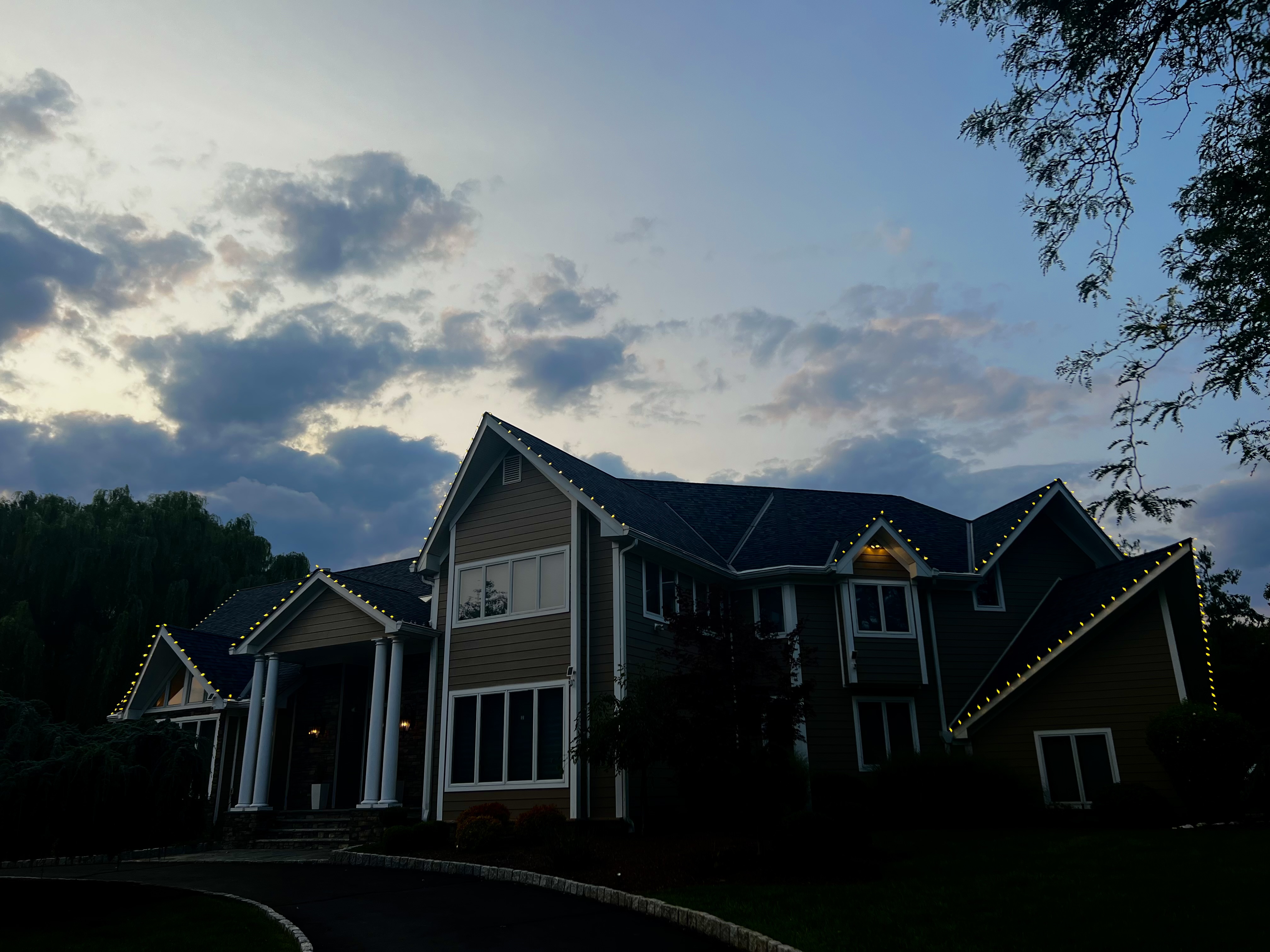 Gikas Roofing specialists performing a roof repair in Tappan, NY